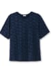 sheego T-Shirt in tiefblau