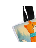 Mr. & Mrs. Panda Shopping Bag Fuchs Keks Design ohne Spruch in Weiß