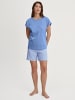 Calida Pyjama in hydrangea blue