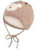 Sterntaler Strickmütze Bär in beige