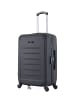 BlueStar Mittelgroßer Koffer OPERA in Schwarz (64L)