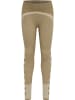 Hummel Leggings Hmlspin Mädchen in SIMPLY TAUPE