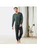 Erwin Müller Single-Jersey Schlafanzug in grün
