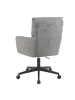 DUBI Möbel 2er-Set: Bürostuhl Mika-Riko in Grau - (B)60 x (H)92 x  (T)66 cm