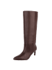 Ital-Design High Heel in Weinrot