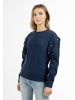 DreiMaster Damen Sweatpullover in Dunkelmarine