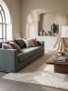 KADIMA DESIGN Teppich Shaggy Berber weich wohnlich Wohnzimmer Schlafzimmer gemütlich in Creme