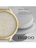Oozoo Armbanduhr Oozoo Timepieces weiß groß (ca. 45mm)