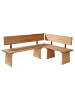 58 aufm Kessel ECKBANK Dayana 201 x 151 x 87 Massivholz Wildeiche geölt
