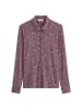 Marc O'Polo Print-Jerseybluse regular in Dark Pink