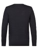 Petrol Industries Strickpullover mit Struktur Thornewood in Schwarz