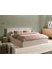 Beliani Doppelbett LILLEBONNE in Beige/Schwarz - (W) 232 x (H) 100 x (L) 229 cm