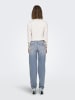 ONLY Mom Jeans in Medium Blue Denim