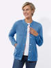 WITT WEIDEN Sweatjacke in mittelblau