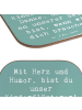 Mr. & Mrs. Panda Tassen Untersetzer Spruch Baby-Sitter Engelflüs... in Meeresbrise
