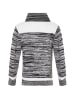 Cipo & Baxx Strickpullover in WHITE-BLACK