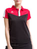 erima Squad Poloshirt in rot/schwarz/weiss