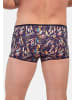 HOM Retro Short / Pant Viscaya in Navy print