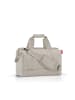 Reisenthel travelling allrounder M - Reisetasche 40 cm (smiley grey) in herringbone sand