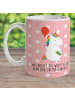 Mr. & Mrs. Panda Kinderpott Einhorn Luftballon mit Spruch in Rot Pastell
