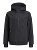 JACK & JONES Junior Softshelljacke in black