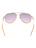 Guess Frauen Sonnenbrillen Flieger Rose Gold