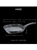Mäser Grillpfanne, Aluminium Leonis in Schwarz