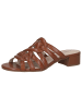 Caprice Pantolette in COGNAC NAPPA
