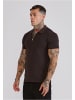 SikSilk Polo Shirt in brown