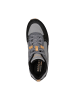 Skechers Sneaker "UNO LAYOVER" in Schwarz / Grau