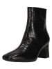 Clarks Ankle Boots Fernie Zip in 1219A Black Croc