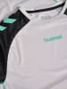 Hummel T-Shirt Hmlblaze Herren in VAPOROUS GRAY/POOL BLUE