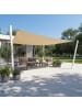 relaxdays Sonnensegel in Beige - 3 x 4 m