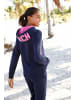 Bench Kapuzensweatjacke in navy-pink