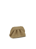 THEMOIRè Beige Sonstiges Fasern Clutch Tasche