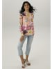 Aniston SELECTED Chiffonbluse in gelb-orange