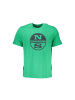 North Sails Grün Baumwolle Herren T-Shirt