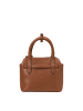 Marc O'Polo Crossbody Bag small in dark cognac
