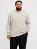 JACK & JONES PLUS Sweatshirt in Moonbeam