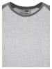 Urban Classics Urban Classics Damen Ladies Contrast Raglan Tee in lightgrey/paleleaf