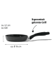 Stoneline Keramik Bratpfanne 16 cm | ohne Deckel in Anthrazit