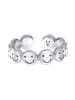 Elli Ring 925 Sterling Silber mit Smiling Face in Silber