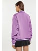 myMO ATHLSR Damen Collegejacke in Lila