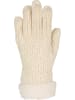 styleBREAKER Strickhandschuhe in Beige