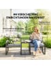 Outsunny Balkonmöbel Set in Grau 64L x 63B x 63H cm