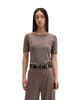 Marc O'Polo DfC T-Shirt regular in Chalky Brown