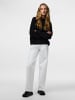Pieces Pullover in Black