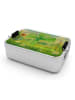 Mr. & Mrs. Panda Lunch Box Blume Kleeblatt Design ohne Spruch in Weiß