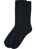 camano Unisex-Socken 2 Paar mit Softbund ca-soft in schwarz