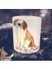 Mr. & Mrs. Panda Kerze Saint Bernard Lebensretter ohne Spruch in Transparent